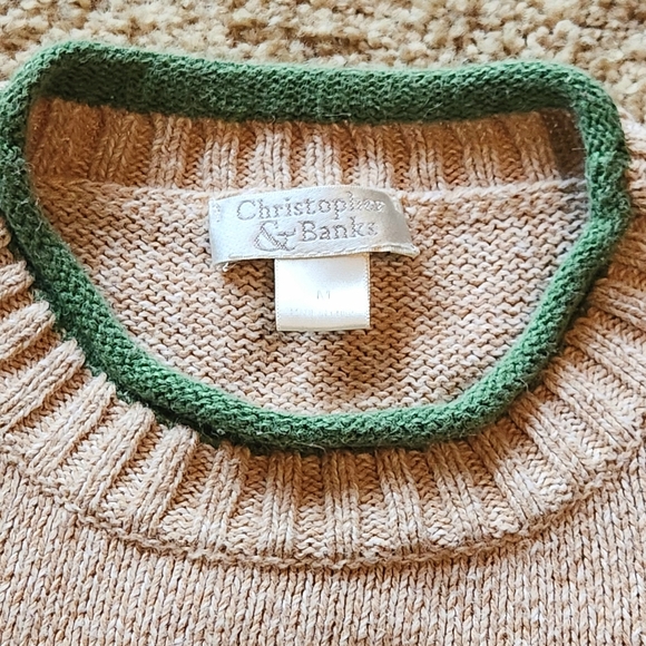 VTG Christopher & Banks 12 Days of Christmas Sweater  Size M - Picture 5 of 9